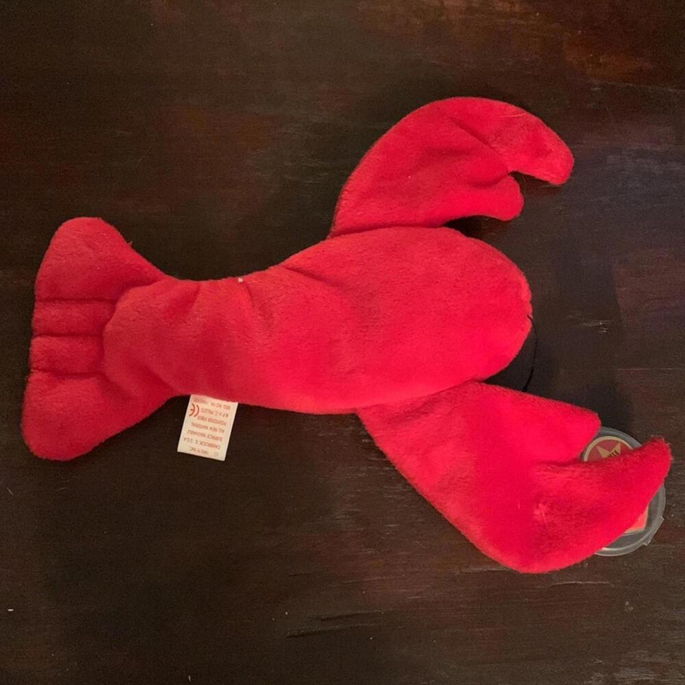 🍁Ty beanie babies Pinchers Lobster DOB 6/19/93 - Picture 12 of 12